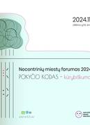 Decentralizēto pilsētu forums 2024: radošums ir pārmaiņu kods