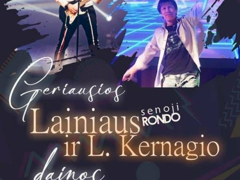 Lainias (ex Rondo) and Ligits Kernagis concert "TAU: Forward to the 90s!" 